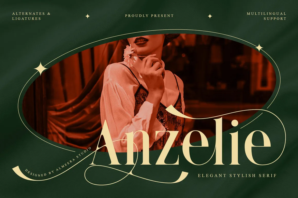 Anzelie – Elegant Stylish Serif