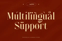 Anzelie – Elegant Stylish Serif