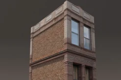 Apartment House #160 Low Poly