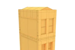 Apartment House #160 Low Poly