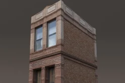 Apartment House #160 Low Poly