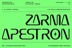 Apestron - Futuristic Font