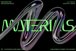 Apestron - Futuristic Font