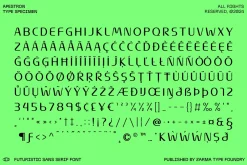 Apestron - Futuristic Font