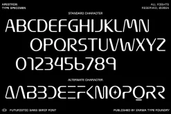 Apestron - Futuristic Font