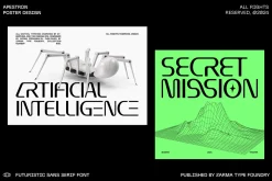 Apestron - Futuristic Font