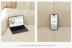 Apple Mockups | iPhone & MacBook Air