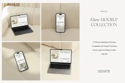 Apple Mockups | iPhone & MacBook Air