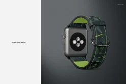 Apple Watch Leather Band 2 Mockup