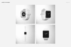 Apple Watch Leather Band 2 Mockup