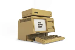 Apple Vintage Pc Mockup