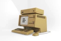 Apple Vintage Pc Mockup