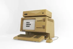 Apple Vintage Pc Mockup