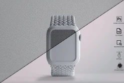 Apple Watch Series 6 mockup set 1