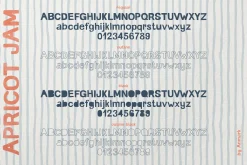 Apricot Jam | Handwritten Sans Serif
