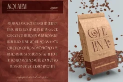 Aqualim Signature - Duo Font