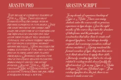 Arastin Font + Extras
