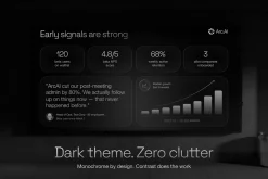 ArcAI Dark SaaS Investor Pitch Deck