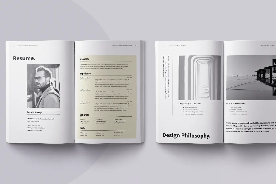 Architecture Portfolio | Canva