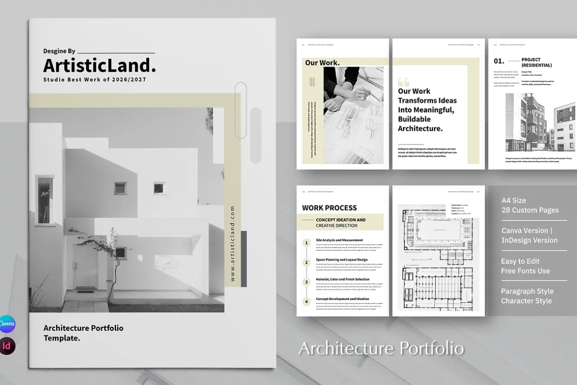 Architecture Portfolio | Canva