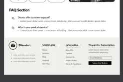 Architecture Wireframe Landing Page