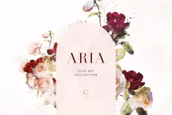 Aria - Romantic Watercolor Florals