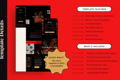 Aries Squarespace Template
