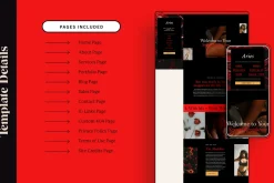 Aries Squarespace Template