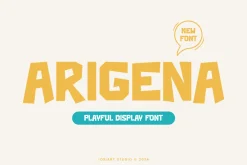 Arigena - Playful Font
