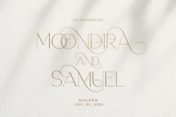 Arnolia - All Caps Light Serif