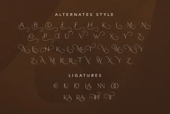 Arnolia - All Caps Light Serif