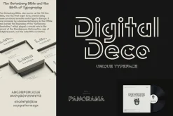 Art Deco Font Bundle (21 Fonts!)