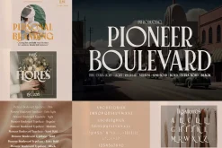 Art Deco Font Bundle (21 Fonts!)