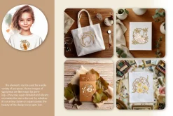 Art Nouveau Floral Compositions Set