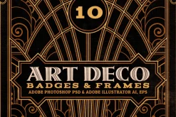 ArtDeco Badges & Frames