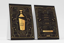 Art Deco Cocktail Bar Templates
