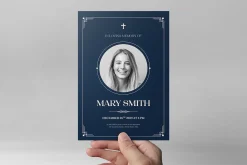 Art Deco Funeral Template