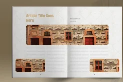 Art Deco Style Brochure