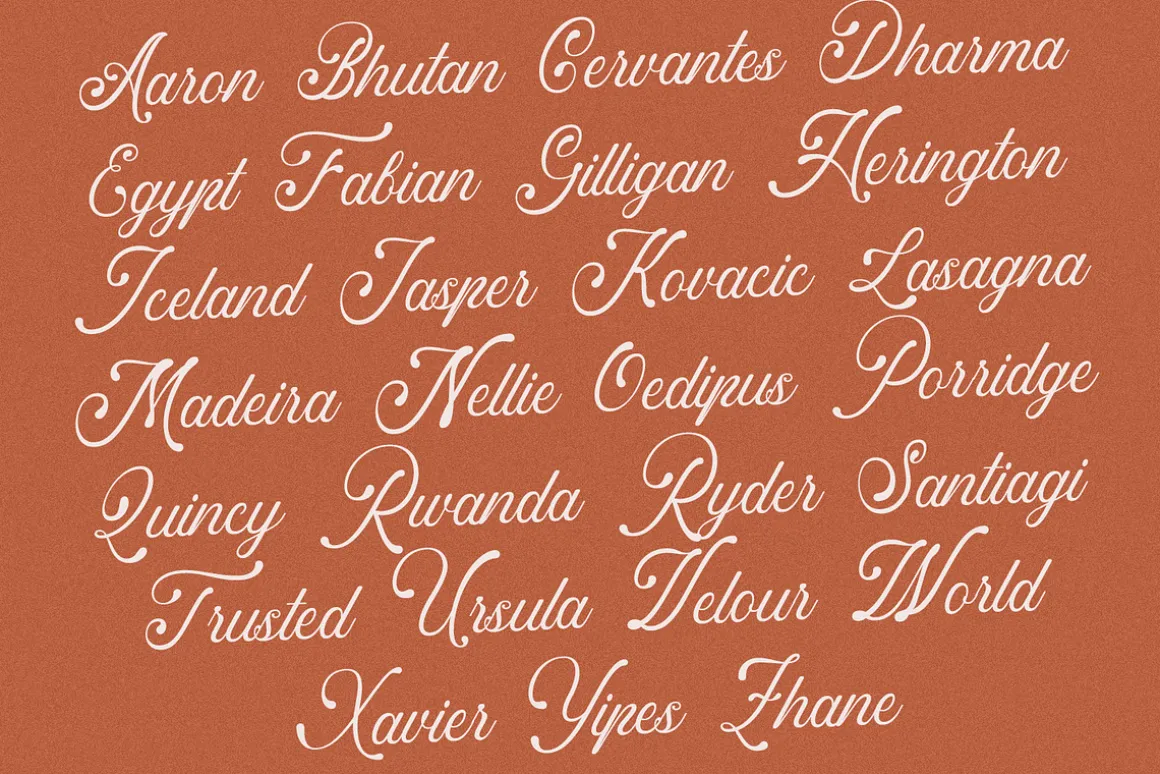 Artisan - Flourish Script Font