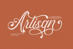 Artisan - Flourish Script Font