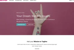 Artpop WordPress Theme