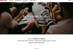 Artpop WordPress Theme