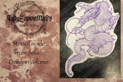 50 Asian Dragon stamps #1 Procreate