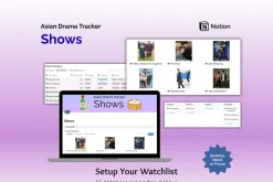 Asian Drama Tracker - Notion