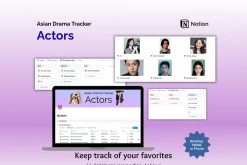 Asian Drama Tracker - Notion