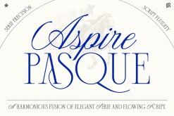 Aspire Pasque - Font Duo
