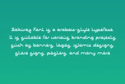 Asroha - Arabic & Islamic Font