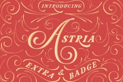Astria – Fancy Typeface
