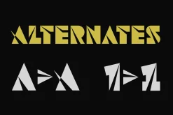 Astroz - Space Futuristic SciFi Font