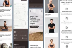 Athena - Health and Wellness Website